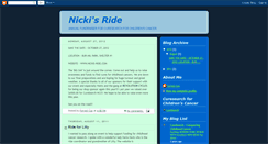 Desktop Screenshot of nickis-ride.blogspot.com