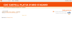 Desktop Screenshot of cdc-castell-platjadaro-sagaro.blogspot.com