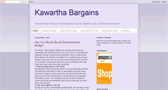 Desktop Screenshot of kawarthabargains.blogspot.com