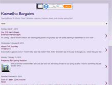 Tablet Screenshot of kawarthabargains.blogspot.com