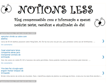 Tablet Screenshot of notionsless.blogspot.com