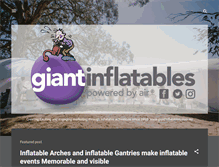 Tablet Screenshot of giant-inflatables.blogspot.com