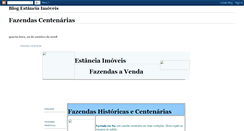 Desktop Screenshot of fazendascentenarias.blogspot.com