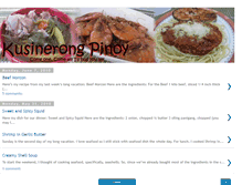 Tablet Screenshot of kusinerongpinoy-barney.blogspot.com