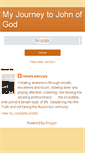 Mobile Screenshot of journeytojohnofgod2006.blogspot.com
