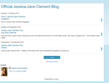 Tablet Screenshot of jessica-jane-clement.blogspot.com
