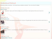 Tablet Screenshot of motherhooddeleted.blogspot.com