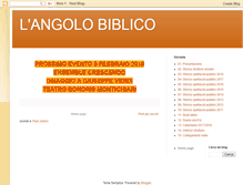 Tablet Screenshot of angolobiblico.blogspot.com