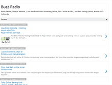 Tablet Screenshot of buatradiostreaming.blogspot.com