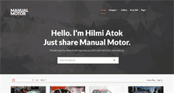 Desktop Screenshot of manualmotor.blogspot.com