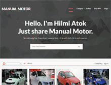 Tablet Screenshot of manualmotor.blogspot.com