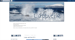 Desktop Screenshot of lappverkfoto.blogspot.com