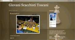 Desktop Screenshot of giovaniscacchistitoscani.blogspot.com