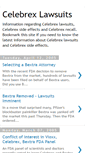 Mobile Screenshot of celebrex-lawsuits.blogspot.com