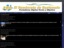 Tablet Screenshot of infopresseldemocratadeguatemala.blogspot.com