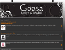 Tablet Screenshot of goosadesignbroderi.blogspot.com