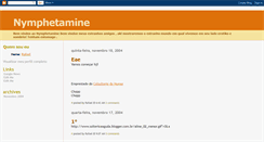 Desktop Screenshot of nymphetamine.blogspot.com