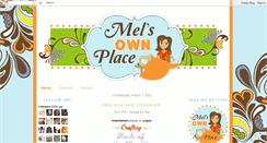 Desktop Screenshot of melsownplace.blogspot.com