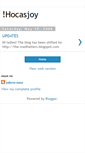 Mobile Screenshot of hocasjoy.blogspot.com