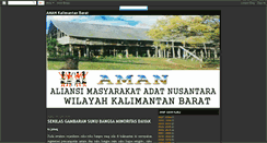 Desktop Screenshot of aman-wilayahkalbar.blogspot.com