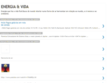 Tablet Screenshot of energia-e-vida.blogspot.com