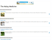 Tablet Screenshot of malaymedicine.blogspot.com