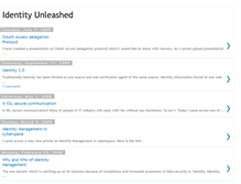 Tablet Screenshot of identityunleashed.blogspot.com