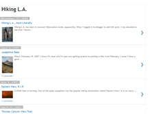 Tablet Screenshot of hikingla.blogspot.com