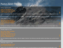 Tablet Screenshot of pastorjacobfranklin.blogspot.com