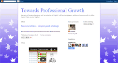 Desktop Screenshot of georgina-teachersinthemaking.blogspot.com