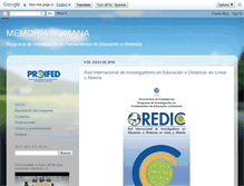 Tablet Screenshot of memohumana.blogspot.com
