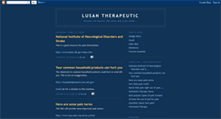 Desktop Screenshot of ltherapeutic.blogspot.com