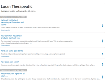 Tablet Screenshot of ltherapeutic.blogspot.com