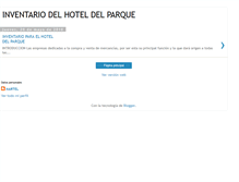 Tablet Screenshot of inventario-martel.blogspot.com