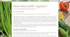 Desktop Screenshot of netosvegetarianos.blogspot.com