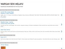 Tablet Screenshot of malay-arts.blogspot.com