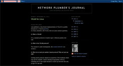 Desktop Screenshot of linux-network-plumber.blogspot.com