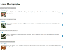 Tablet Screenshot of learnphotographycontest.blogspot.com