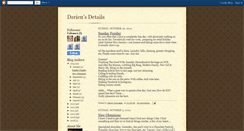 Desktop Screenshot of dariensdetails.blogspot.com