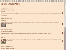 Tablet Screenshot of blogsolidario-yaiza.blogspot.com