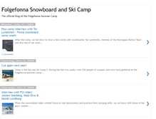 Tablet Screenshot of folgefonnacamp.blogspot.com