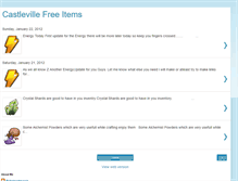 Tablet Screenshot of castlevillefb.blogspot.com