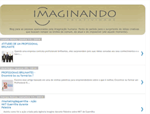 Tablet Screenshot of imaginandocriatividade.blogspot.com