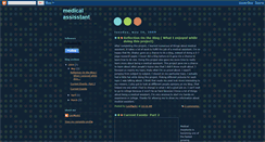 Desktop Screenshot of leximack1-medicalassisstant.blogspot.com