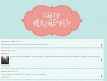 Tablet Screenshot of katelizanne.blogspot.com