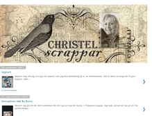 Tablet Screenshot of christelscrappar.blogspot.com