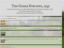 Tablet Screenshot of clisereviction.blogspot.com