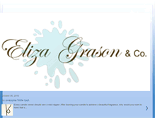 Tablet Screenshot of elizagrason.blogspot.com