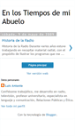 Mobile Screenshot of enlostiemposdemiabuelo.blogspot.com