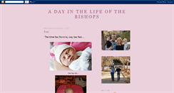 Desktop Screenshot of lifeofbishops.blogspot.com